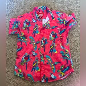 RSVLTS Budweiser Parrots shirt Medium - lightly used